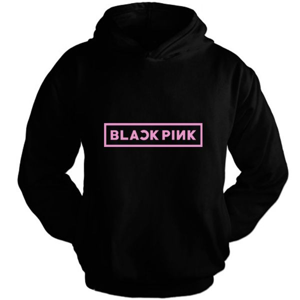 black pink moletom