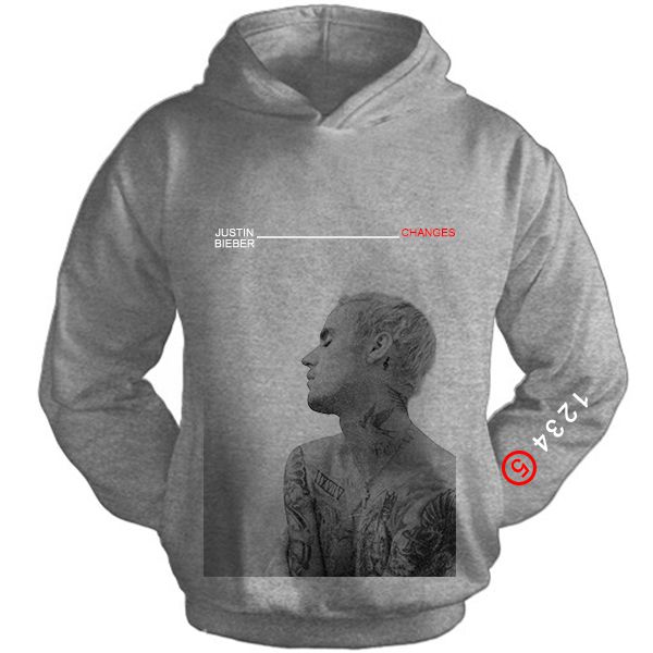 Moletom Justin Bieber - Changes - 4 Elementhos - Você Imagina, Nós Criamos!