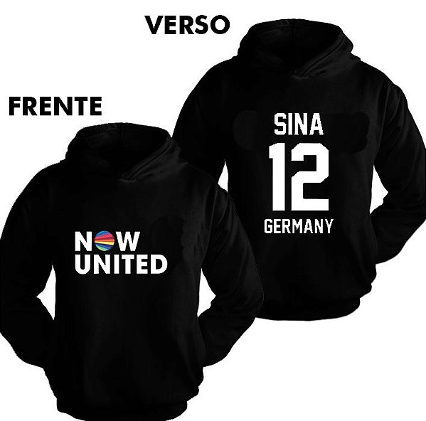 Moletom do now united sina preto Clearance