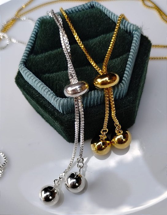 COLAR GRAVATINHA BANHADO