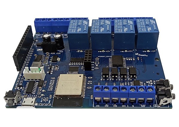 ESP32 AFSmartControl WiFi Bluetooth | Placa IoT para Automação