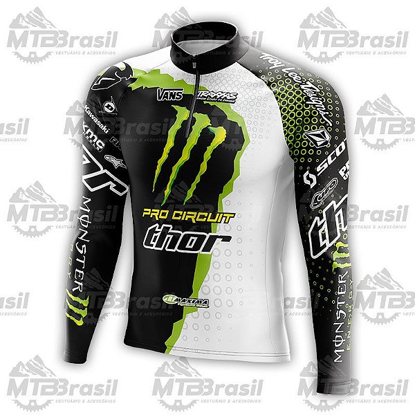 Camiseta mtb manga longa Clearance
