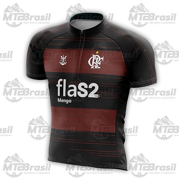 Camisa Ciclismo Flamengo - Camisa de Ciclismo - MTB Brasil - MTB Brasil