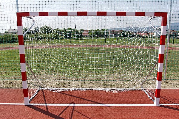 Par Rede Handball Tradicional Fio 4mm Véu Cortina Nylon