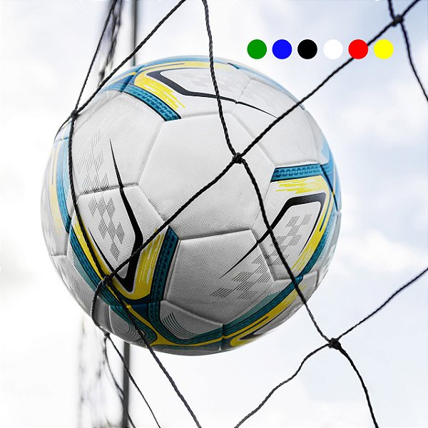 Rede de Proteção Esportiva para Campo de Futebol e Society - Lateral - Nylon