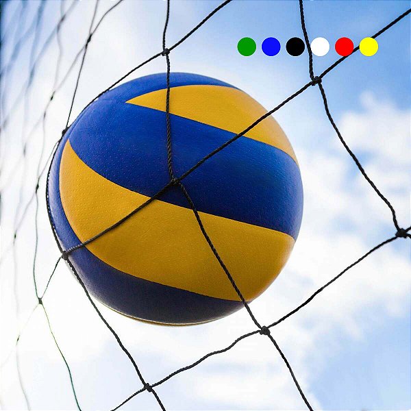 Rede de Proteção Esportiva para Quadra de Futsal, Poliesportivas, Vôlei, Basquete - Cobertura - Nylon