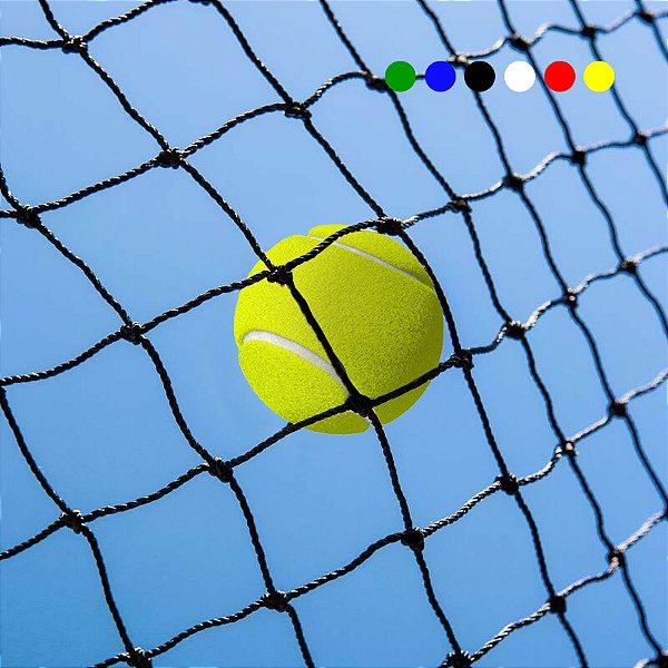 Rede de Proteção Esportiva para Quadra de Tênis e Beach Tennis - Nylon