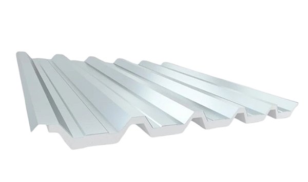 Telha Trapezoidal Semi Sanduiche Premium Termoacústica Galvalume