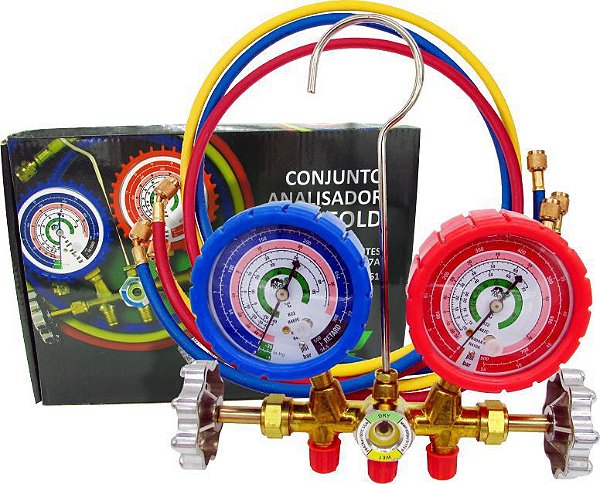 Manifold Gas R410a R22 R404 R507a Ecotools Mang 150cm Et661