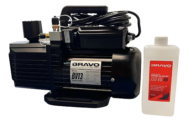 Bomba De Vácuo Duplo Estag Bravo Bv13 Anti Faisca C Solenoide 127/220v