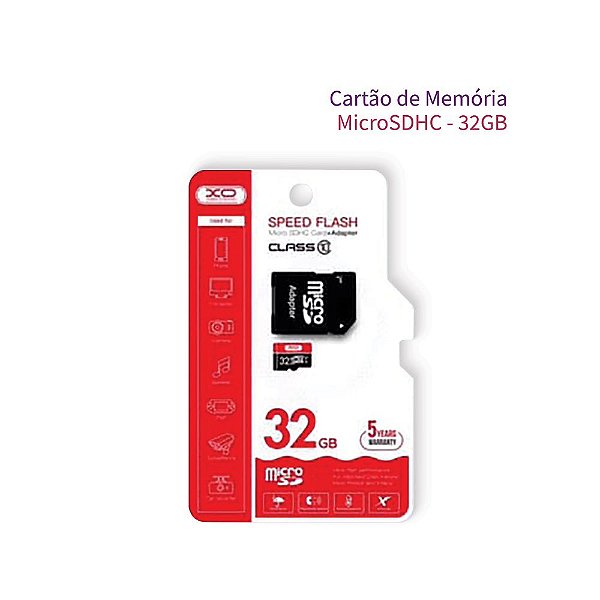 Cartão de Memória - XO Speed Flash 32GB