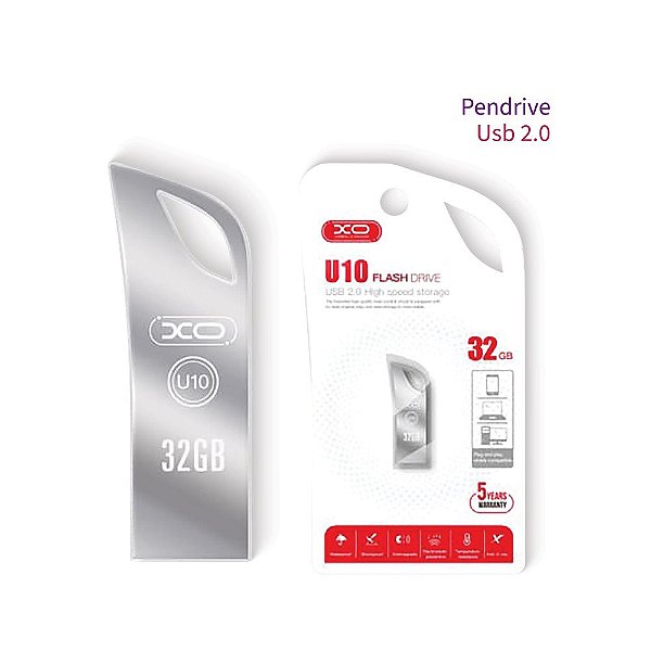 Pendrive USB 2.0 - U10 32GB