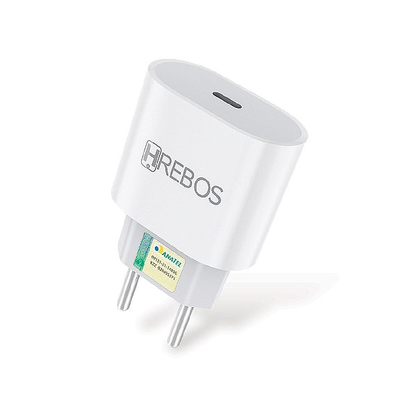 Carregador Turbo USB-C - PD 20W (HS-363)