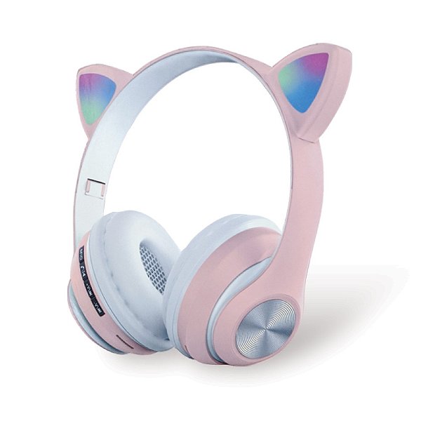 Fone de Ouvido Cat ear Headphone bluetooth ST37M