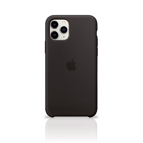 Capa de Silicone para iPhone – Preto