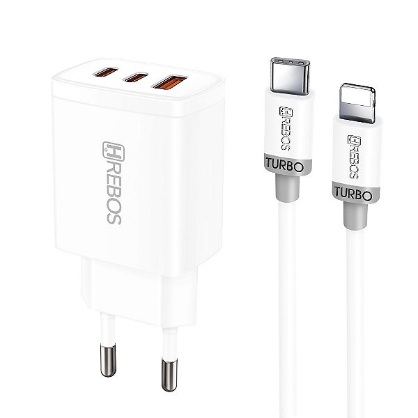 Carregador Power Trinity Pro Tipo I - BRANCO