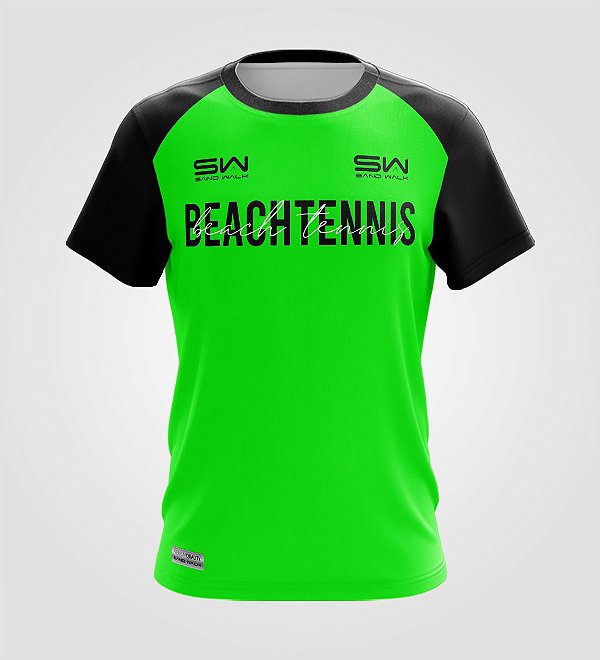 Camiseta Masculina | Beach Tennis | Colors | Verde