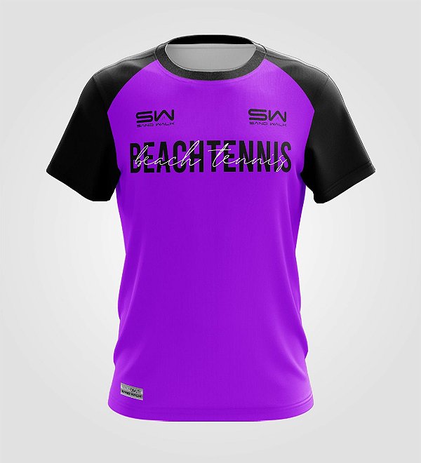 Camiseta Masculina | Beach Tennis | Colors | Purple
