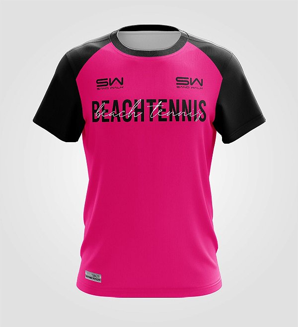 Camiseta Masculina | Beach Tennis | Colors | Pink