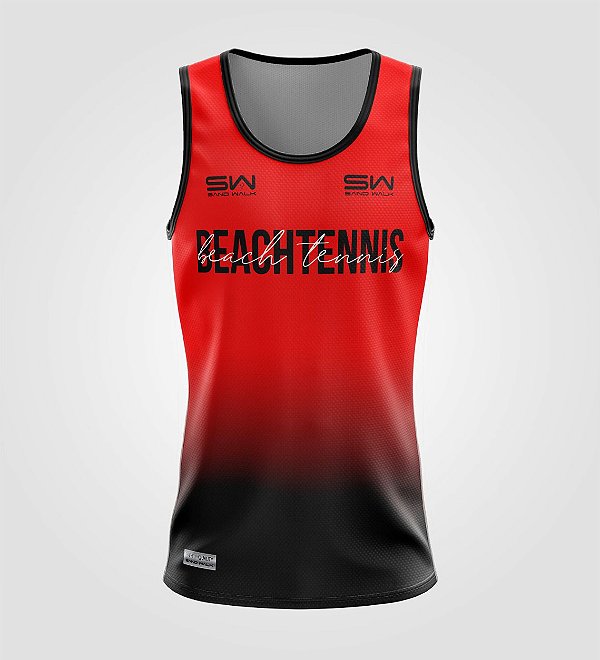 Regata Masculina | Beach Tennis | Colors | Vermelha