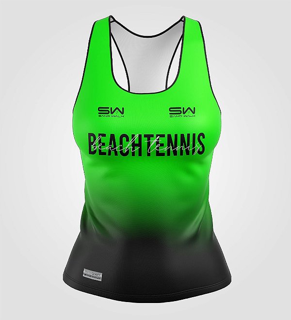Regata Feminina | Beach Tennis | Colors | Verde