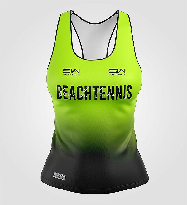 Regata Feminina | Beach Tennis | Colors | Flúor