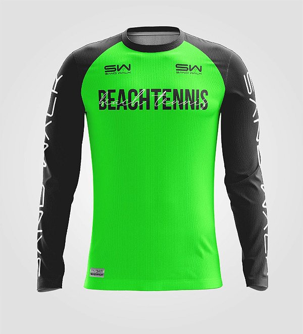 Camisa Manga Longa | Masculina | Beach Tennis | Colors | Verde