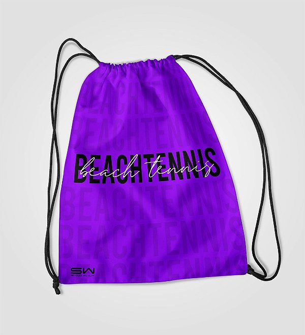BUCKET BAG | Beach Tennis | Purple