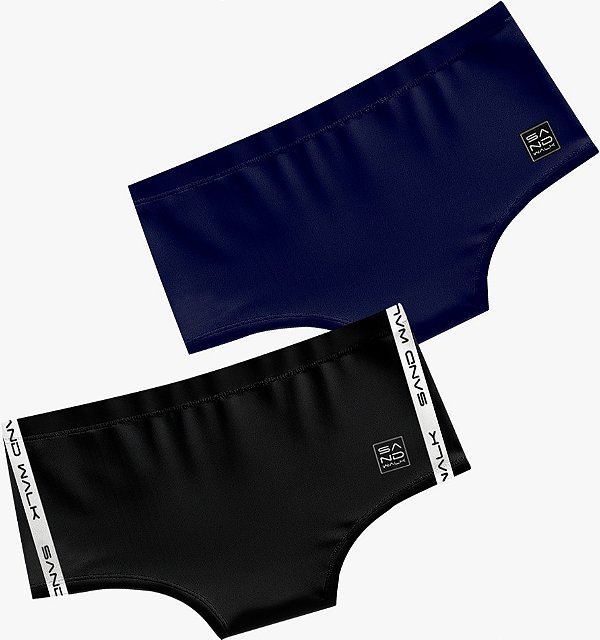 KIT 2 Sungas Masculina | PETROLEUM + ALL BLACK