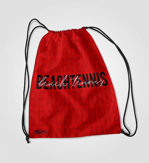 BUCKET BAG | Beach Tennis | Vermelho
