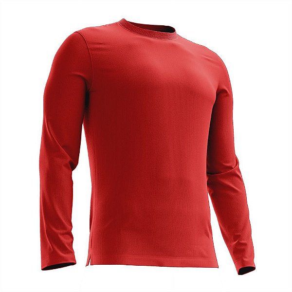 Camisa Manga Longa | Masculina | Clean | Vermelha