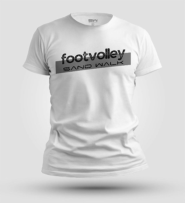 Camiseta Sand Walk | Footvolley | Branca