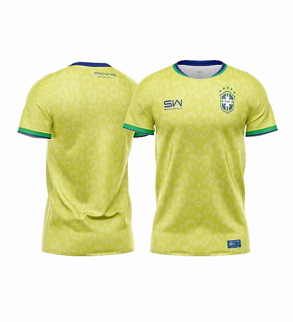 Camiseta Masculina | Copa 2022 | Amarela