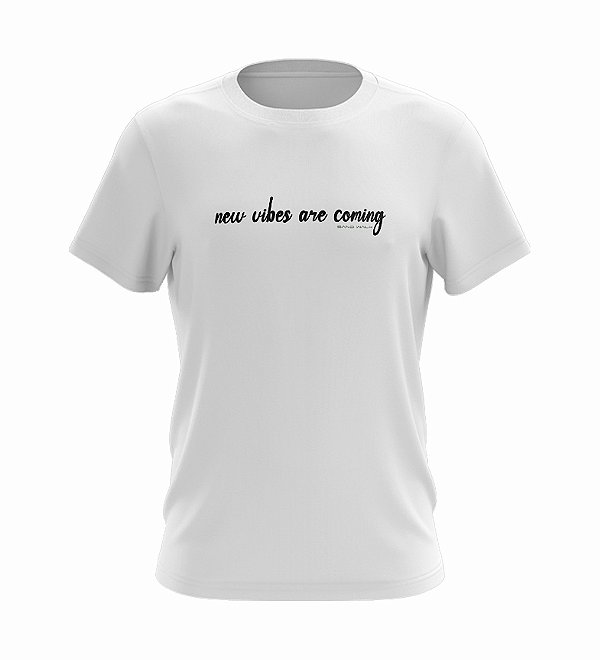 Camiseta Ano Novo | New Vibes | Masculina | Branca | Rev 2022 |