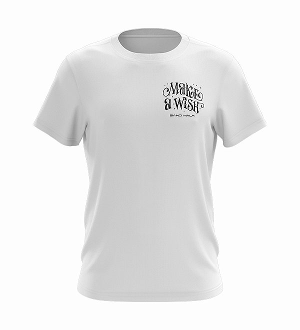Camiseta Ano Novo | Make a Wish | Masculina | Branca | Rev 2022 |