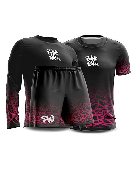 Kit Masculino | Manga Longa, camiseta e shorts | Rhythm of the street