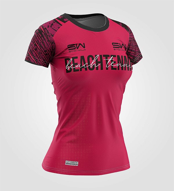 Camiseta Feminina | Beach Tennis | Coleção Revés