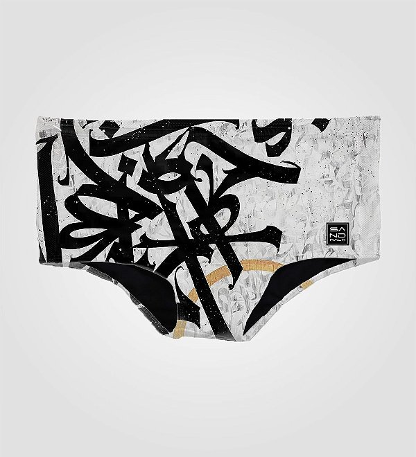 Sunga Boxer | Graffiti Branco