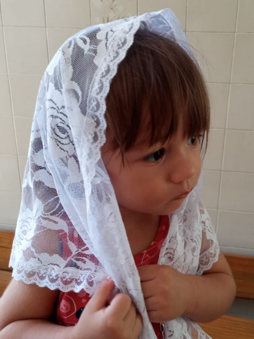 Véu menina Teresinha
