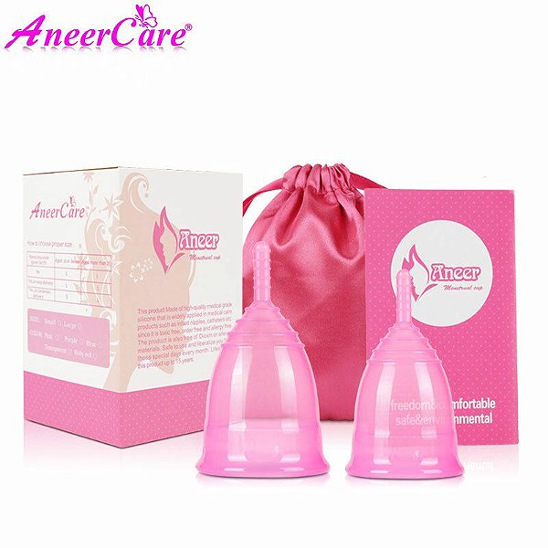 Coletor Menstrual AnnerCare  - SMALL - Rosa