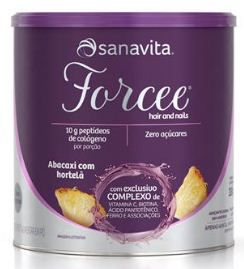 FORCEE HAIR & NAILS SABOR ABACAXI COM HORTELÃ