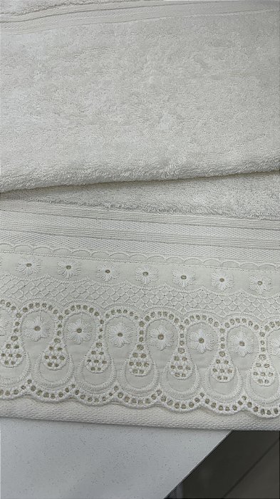 Toalha de rosto 100% algodão egípcio 50x80cm