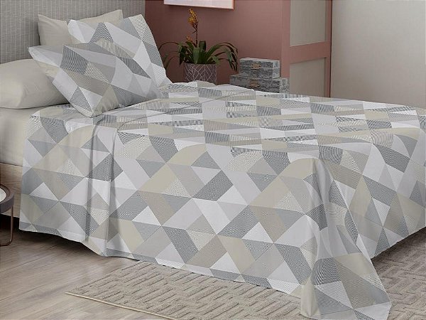 Jogo de cama super cotton 100% algodão camesa