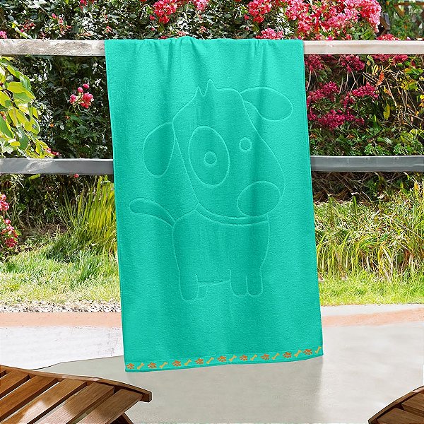 Toalha Jacquard Veludo Juvenil