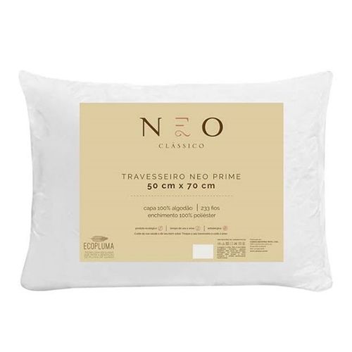 Travesseiro Neo Prime ECOPLUMA antialérgico - Camesa