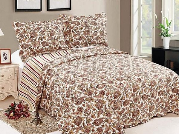 Colcha cama king Patchwork - Camesa