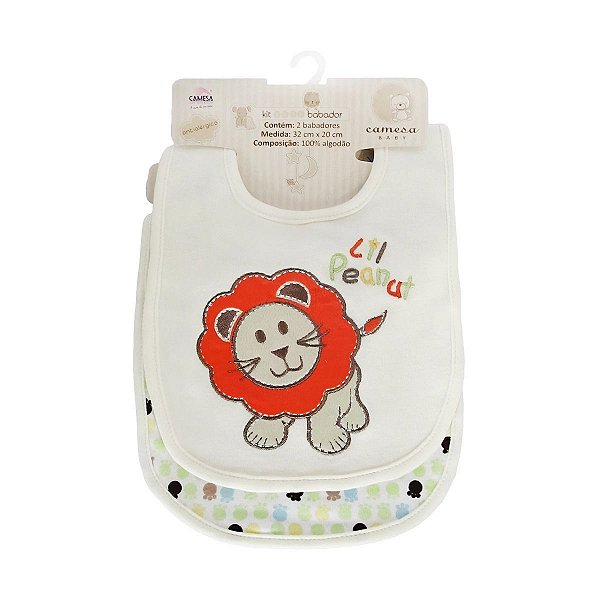 Kit 2 Babadores baby - Camesa