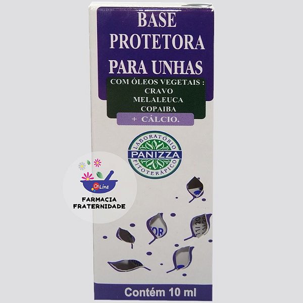 Base Protetora para Unhas com Óleos Vegetais 10 ml