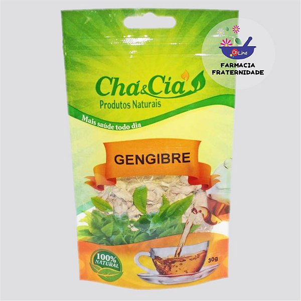 Chá de Gengibre Raiz 30 g