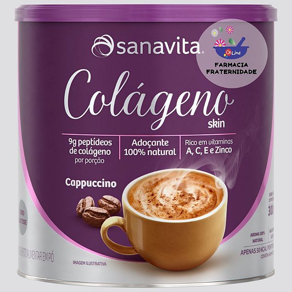 Colágeno Skin Sabor Cappuccino 300 g